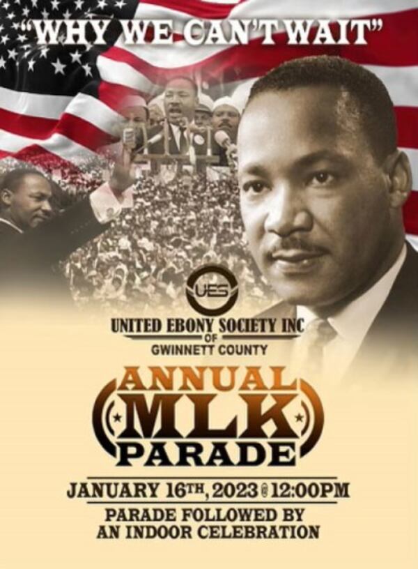 Join the United Ebony Society’s celebration of Martin Luther King Jr. with a parade and indoor celebration.