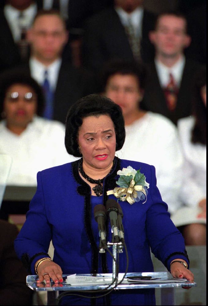 Coretta Scott King through the years