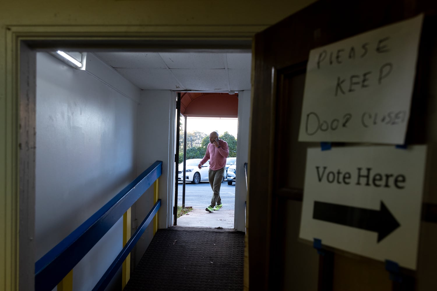 Election day polling place photos
