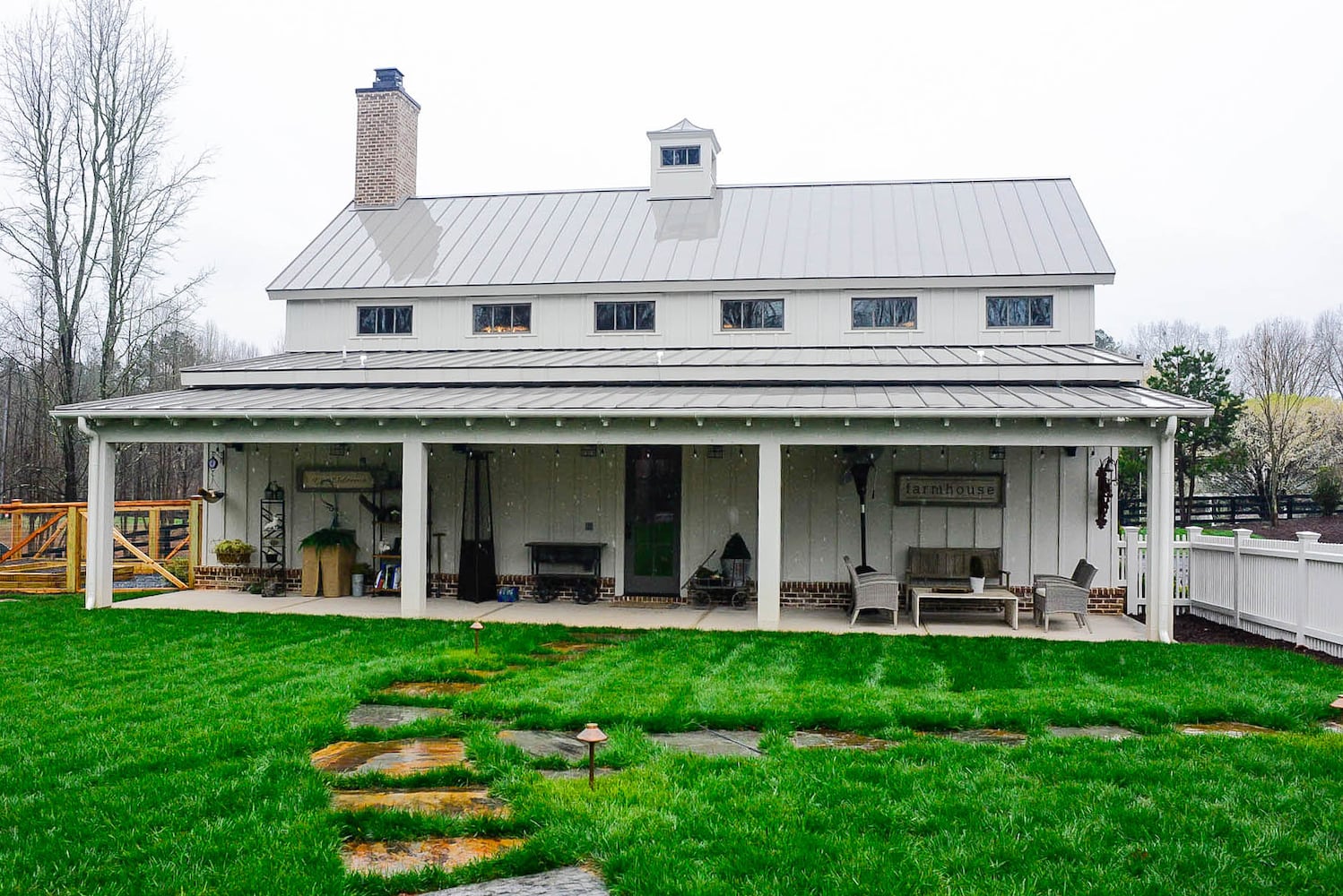 Canton couple’s home features ‘party barn,’ farmhouse aesthetic