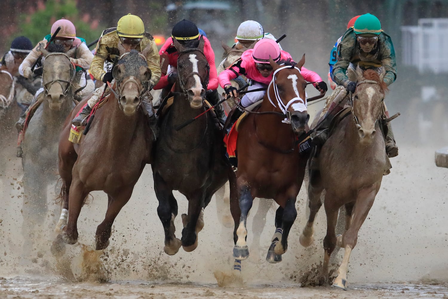 Photos: Controversy decides Kentucky Derby winner