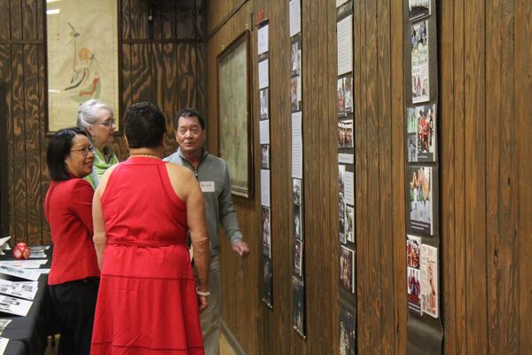 The Chinese Consolidated Benevolent Association created an exhibit featuring the Chinese community in Augusta to share that history with members of the public. (Courtesy of Gary Tom)