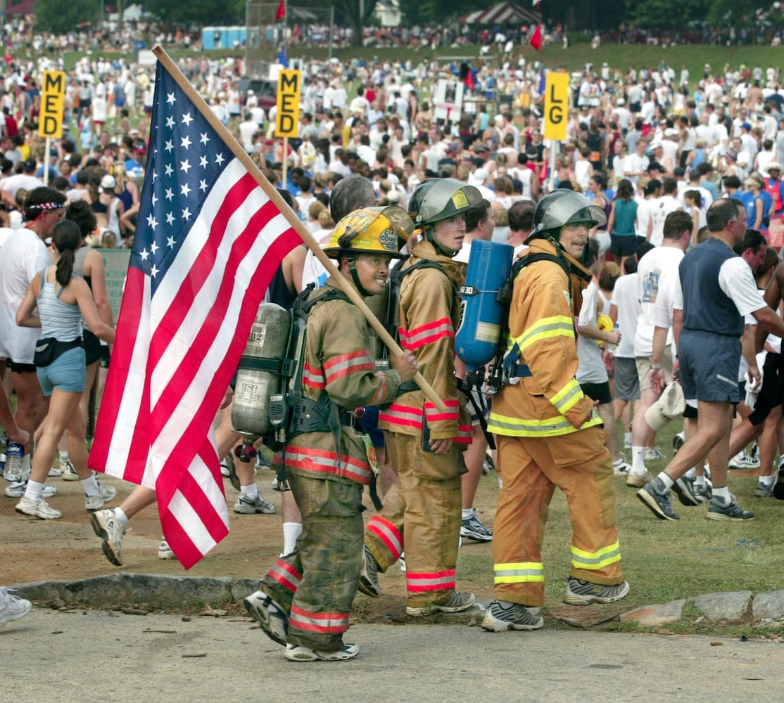 2002 -- Peachtree Road Race through the years