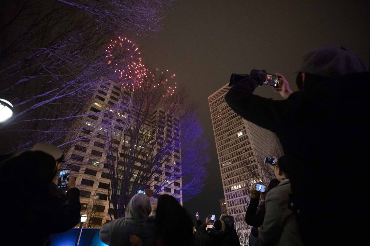 Photos: Atlanta rings in the new year