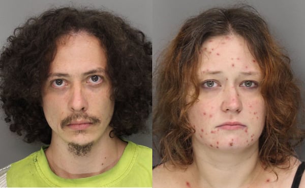 Andrew Douglas (left), Krystle Sunbury Cranmer (Photo: Cobb County Sheriff's Office)