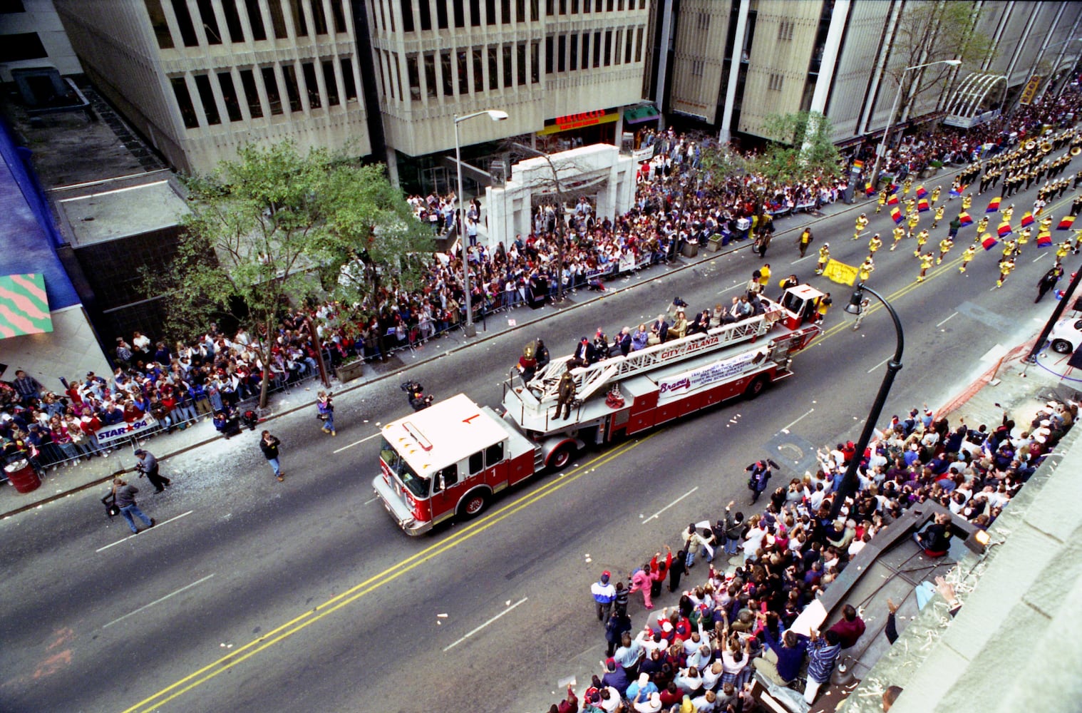 Braves' 1995 parade