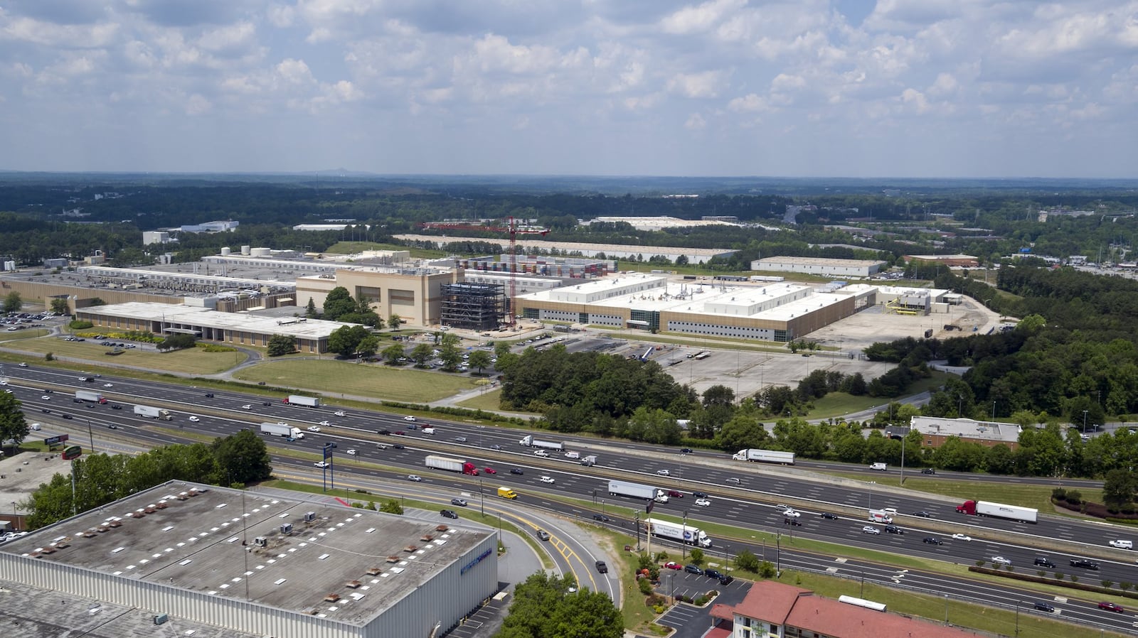 The current OFS site near Norcross. (Courtesy Gwinnett County)