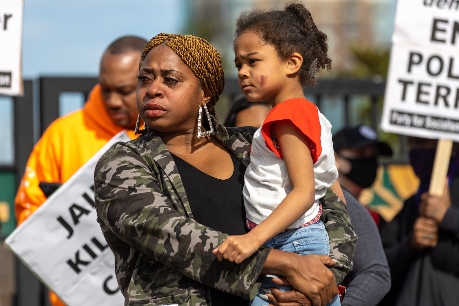 protest in solidarity with Memphis