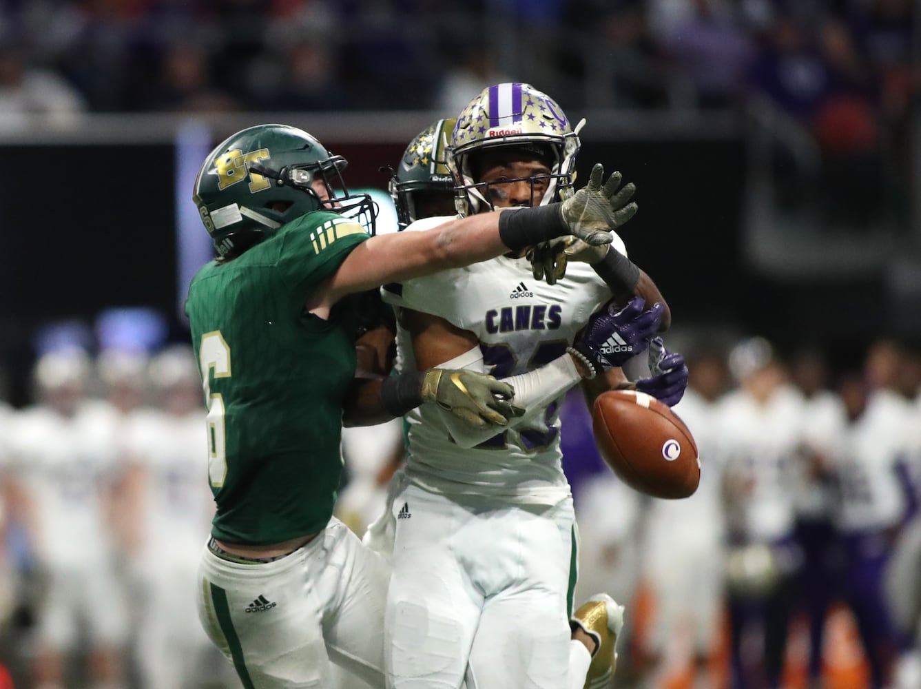 Photos: Day 2 of HS state title games at Mercedes-Benz Stadium