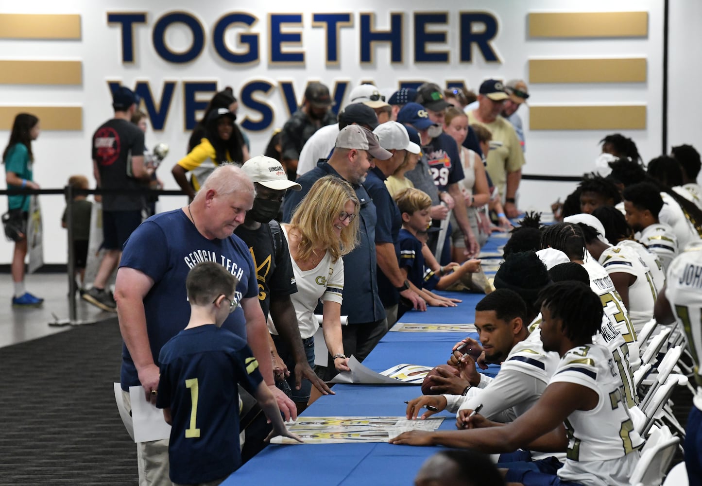 Georgia Tech football’s annual Fan Day