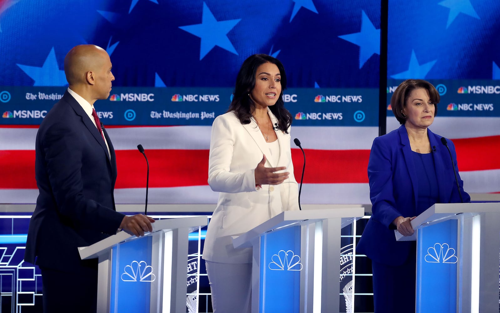 Photos: Democratic presidential candidates debate in Atlanta