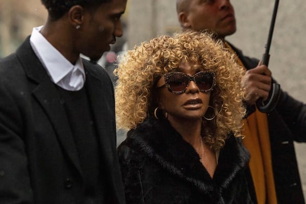 Janice Combs, mother of Sean "Diddy" Combs, arrives at Manhattan federal court, Friday, Nov. 22 2024, in New York. (AP Photo/Yuki Iwamura)