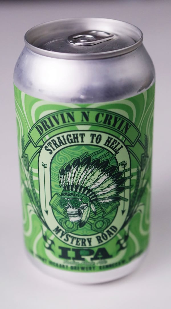 Drivin N Cryin IPA by Burnt Hickory Brewery. BOB ANDRES /BANDRES@AJC.COM