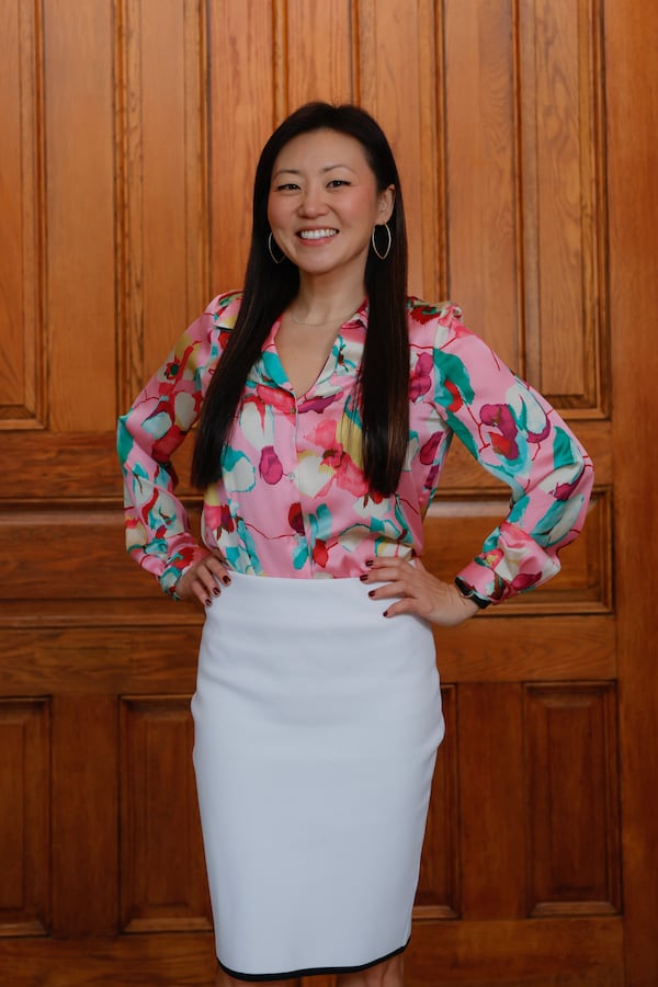 Rep. Soo Hong, R-Lawrenceville, prefers a classic look that she knows will always be in fashion. "The type of clothes that I wear make me feel not only professional, but also like a strong woman,” Hong said. (Natrice Miller/ natrice.miller@ajc.com)