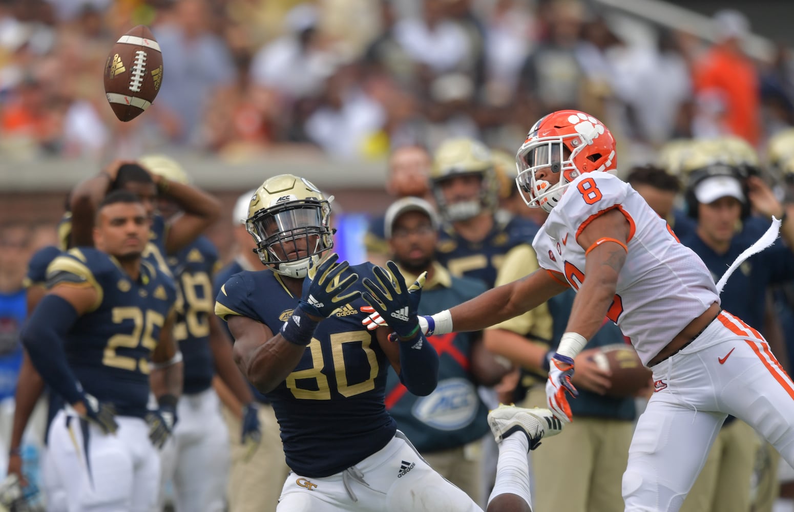 Photos: Georgia Tech loses to ACC powerhouse Clemson