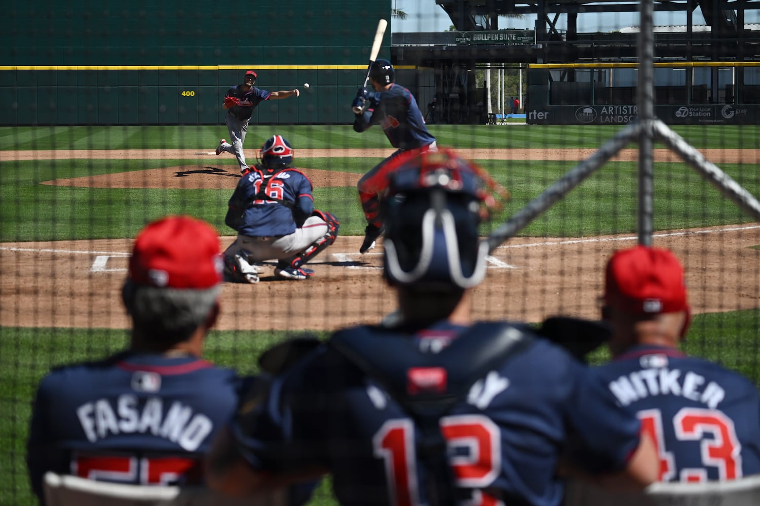 Braves spring training - Day 9