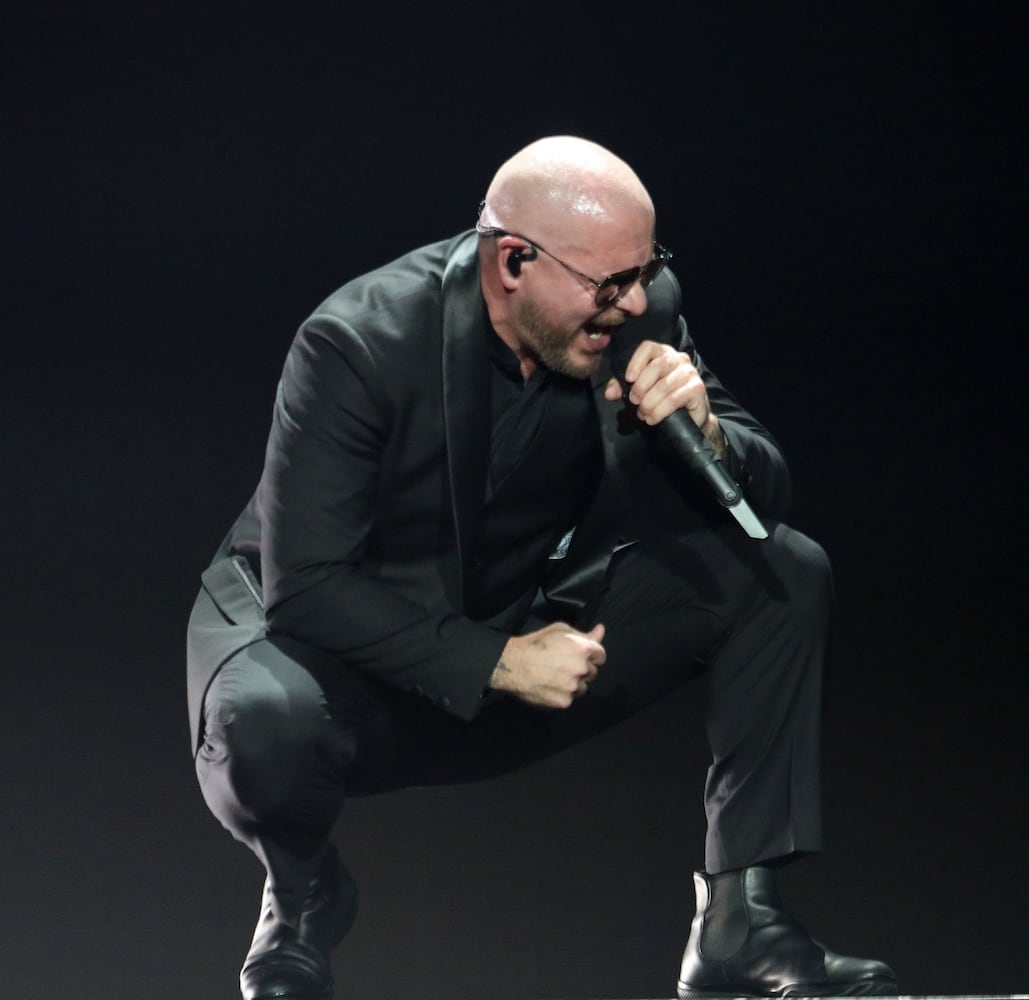 Pitbull, Ricky Martin and Enrique Iglesias rocked sold out State Farm Arena on Sunday, March 3, 2024 on the Triogy Tour. 
Robb Cohen for the Atlanta Journal-Constitution