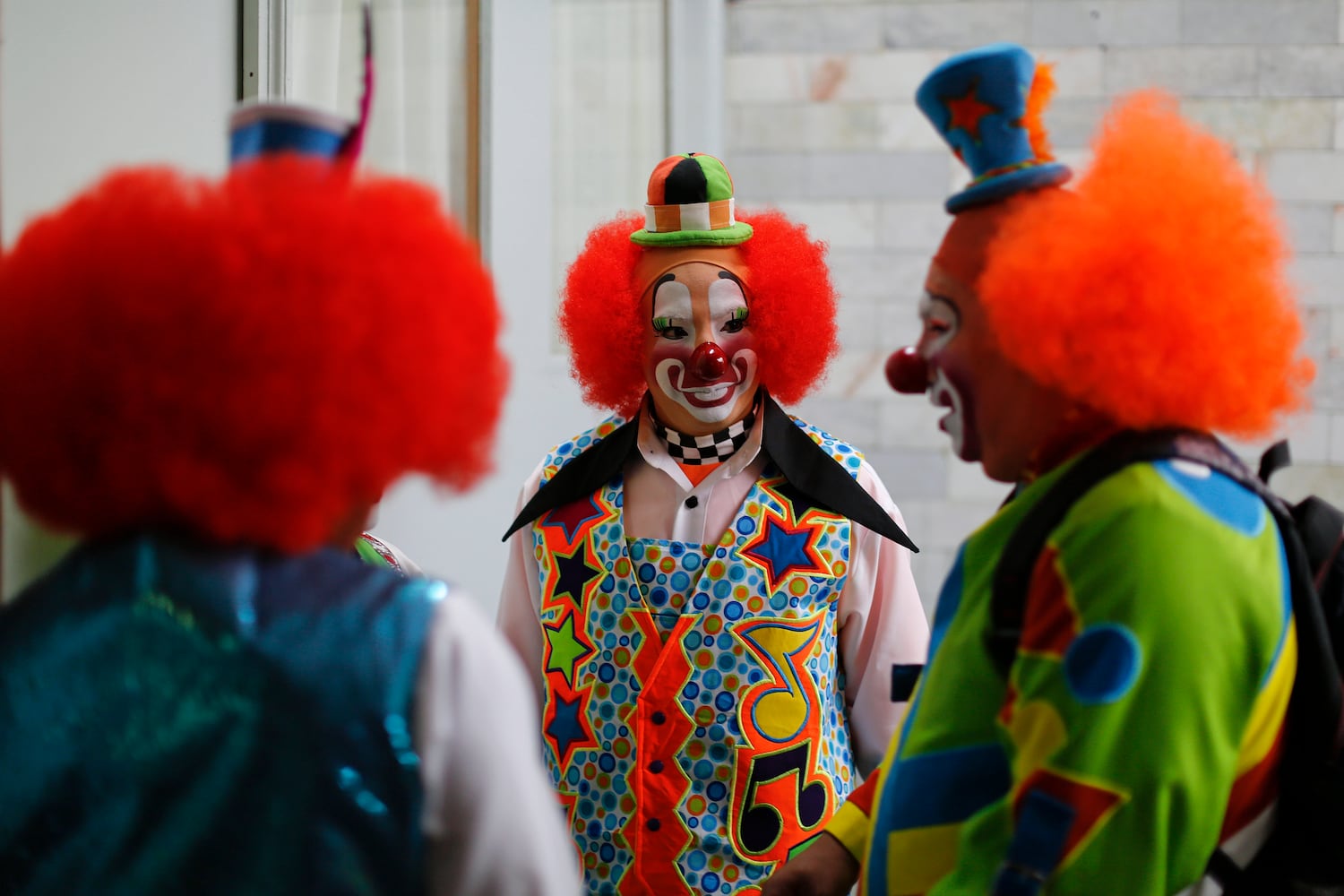 Clowns gather in Mexico City