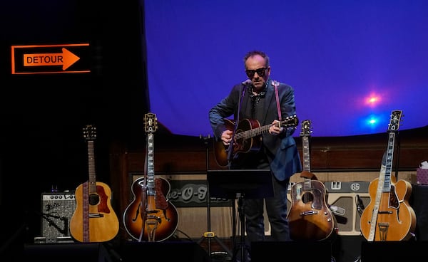 Costello brought warmth, humor and intimacy to his show. Photo: Akili-Casundria Ramsess - Eye of Ramsess/Special to the AJC.