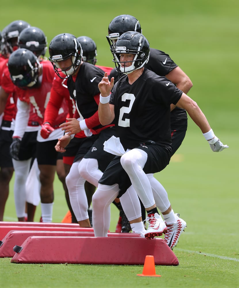 Photos: Falcons are back on the field