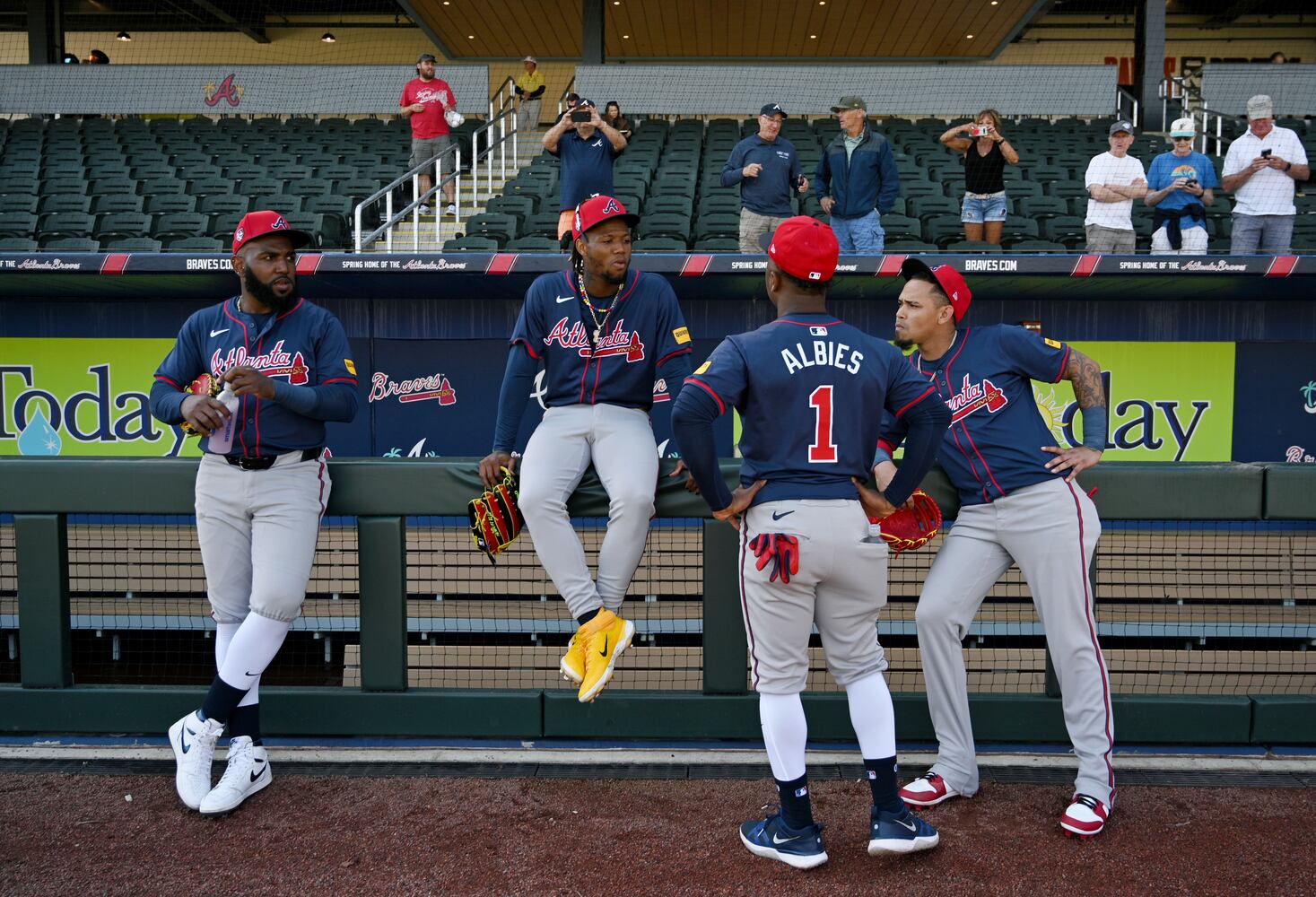 Braves spring training - Day 10