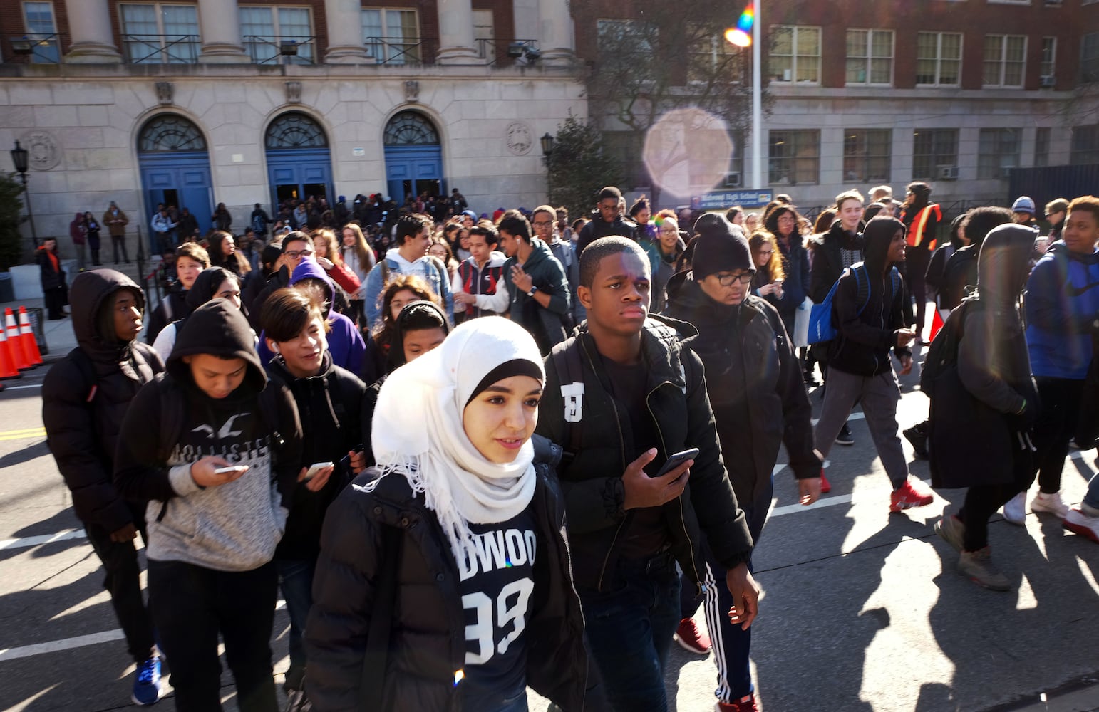 Photos: Students walk out of schools to protest gun violence; march on Washington