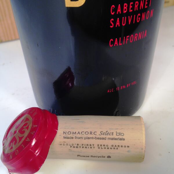 Nomacorc's Select Bio "cork" allows just enough oxygen to permeate into the bottle for proper aging.