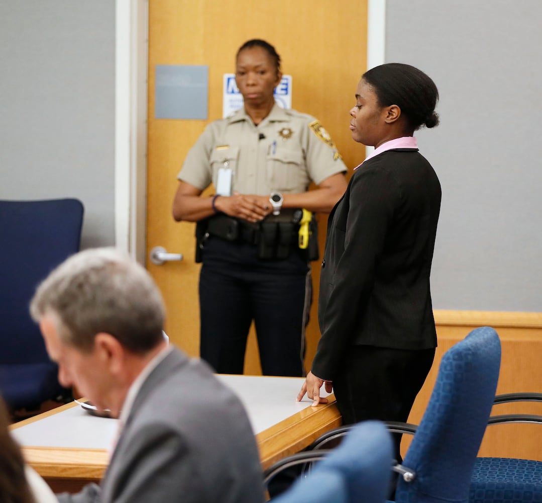 Photos: Tiffany Moss sentencing, April 30, 2019