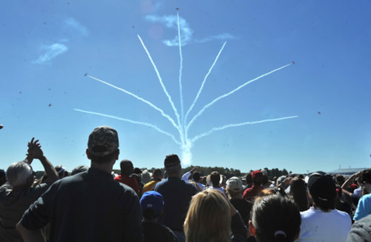 Blue Angels air show at Dobbins