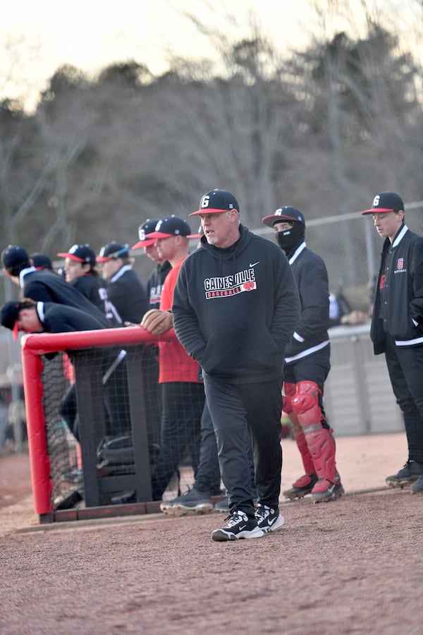 Chan Brown was hired as the baseball coach at Gainesville for 2024. Brown won six state championships and three national championships at Parkview.