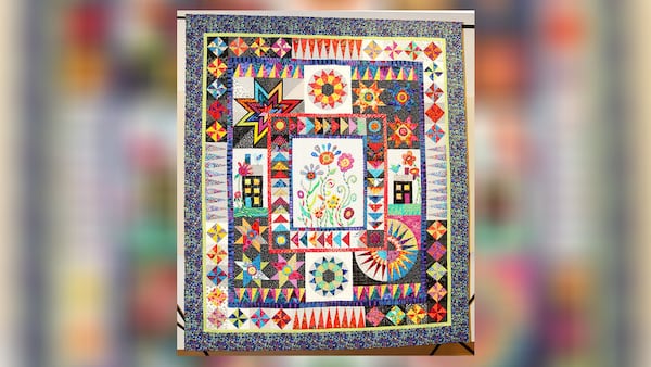 The 17th annual Georgia Celebrates Quilts Show will feature a raffling of Celebration, a quilt created by 69 members of the East Cobb Quilters Guild.