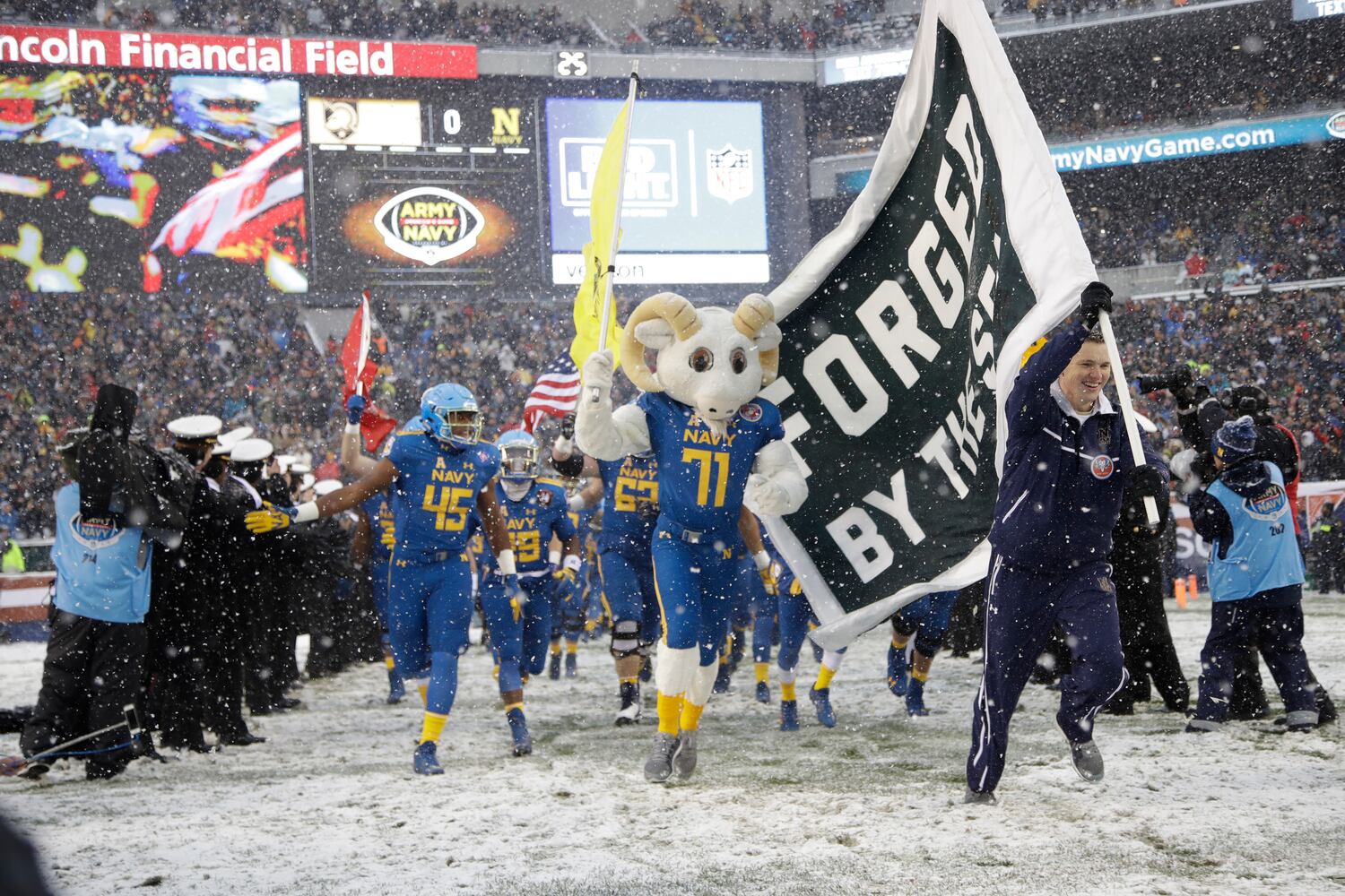 Photos: Army and Navy battle in the snow