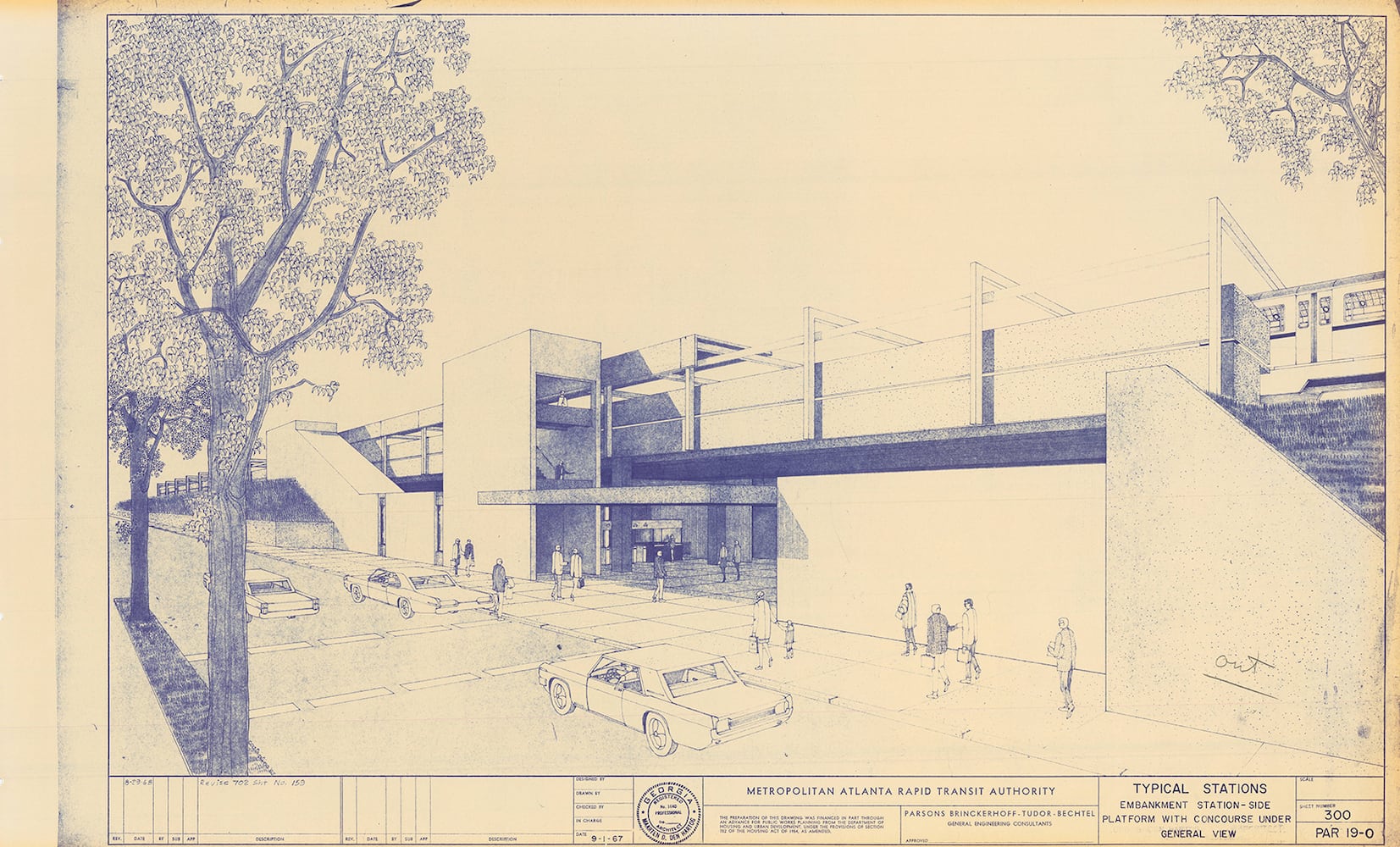 Flashback Photos: Planning MARTA’s future in 1968