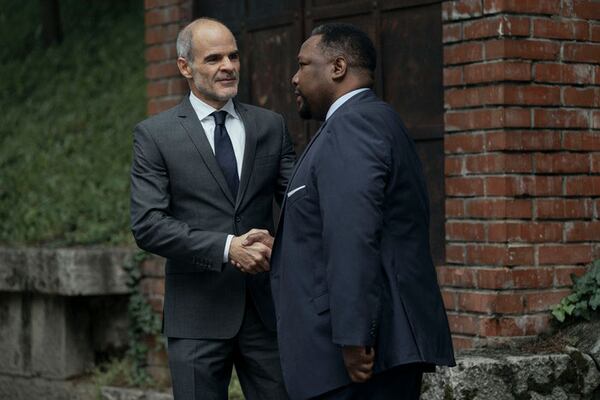 Michael Kelly stars with Wendell Pierce in "Tom Clancy's Jack Ryan." Attila Szvacsek/Prime Video