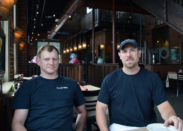 Executive Chef Jeremy Allin (L) and Operating Partner Troy Sutton (R)