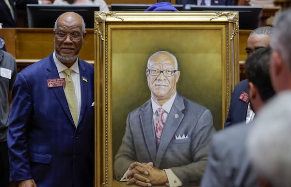 It’s unlikely that former state Rep. Calvin Smyre's appointment to serve as ambassador to the Bahamas will be confirmed by the U.S. Senate this congressional term. He is pictured on the House floor on April 4, 2022. (Bob Andres / The Atlanta Journal-Constitution)