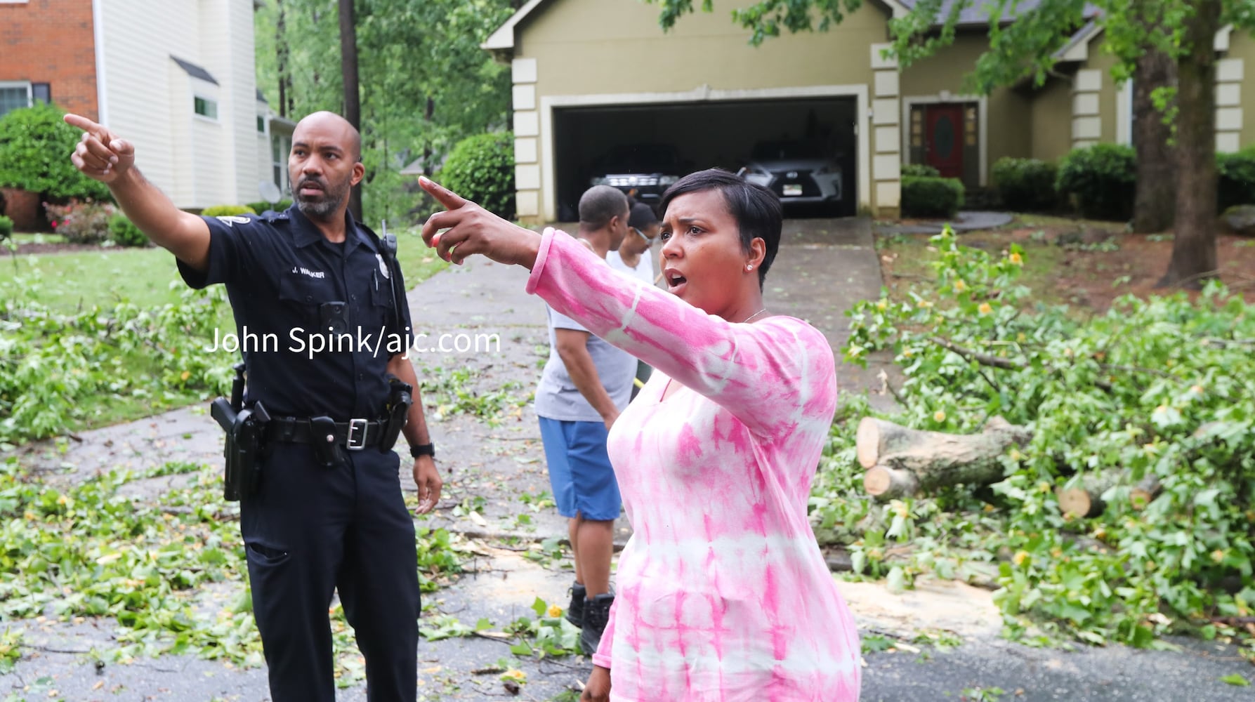 Flash flood warning issued after severe storm hits Atlanta