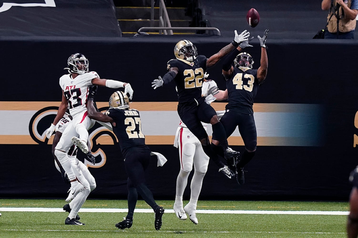 Falcons at Saints