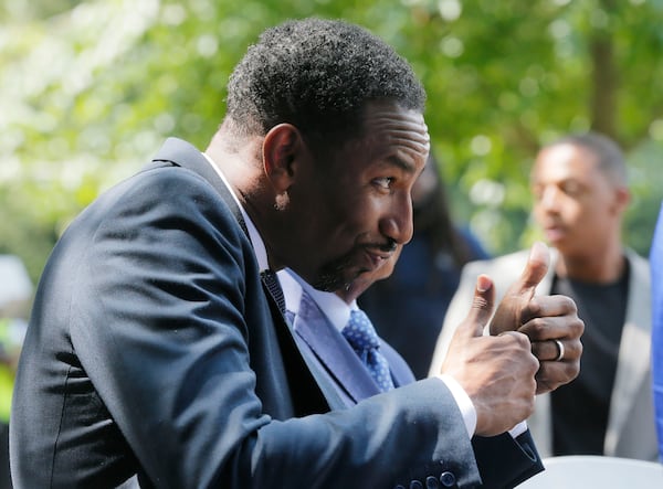 Atlanta City Councilman Andre Dickens said during a debate on credit card policy changes: “This is a critical time. We need to make sure every policy we do is substantial. It’s a statement of record that this city is going to hold itself accountable.” (Photo: BOB ANDRES /BANDRES@AJC.COM)