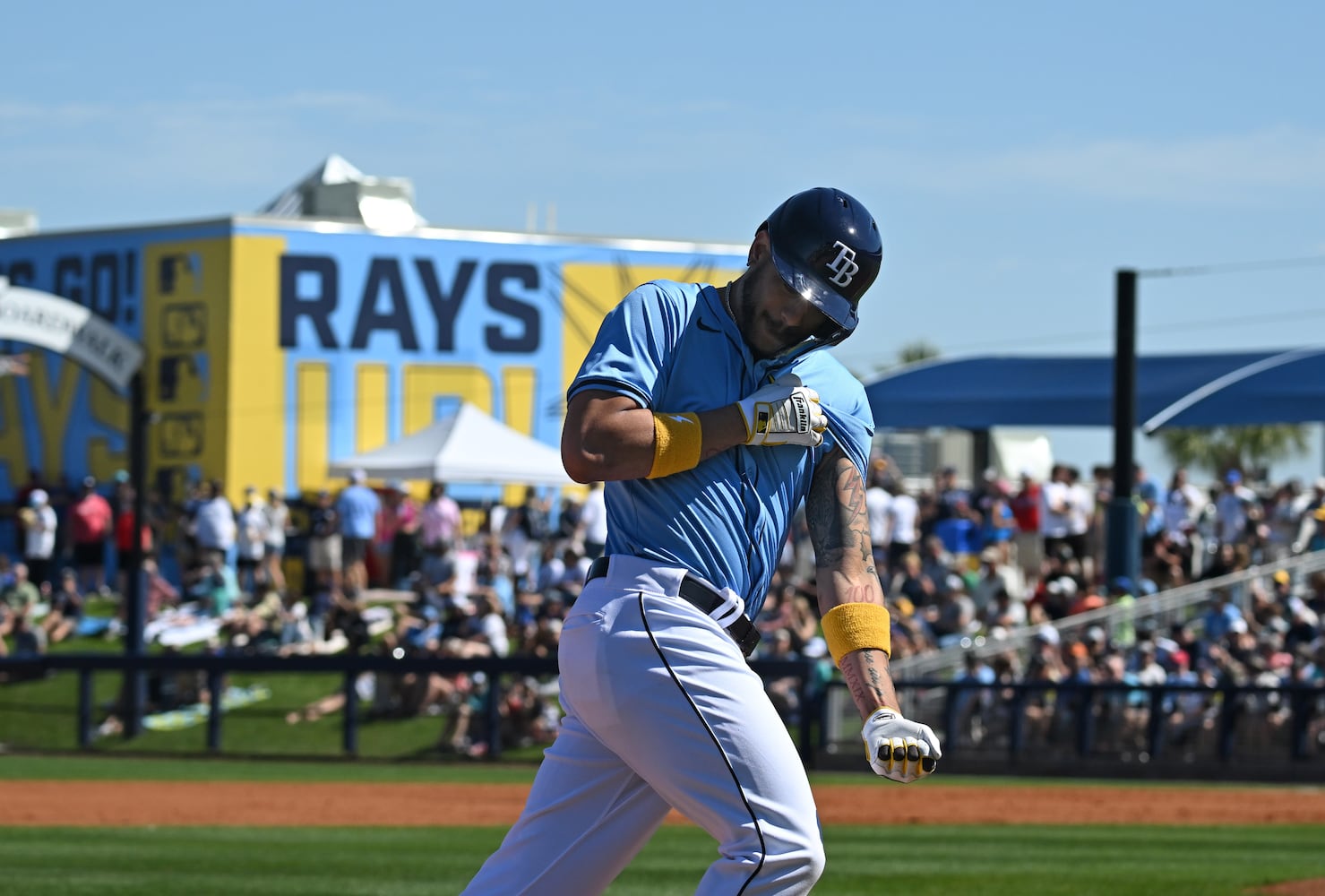 Braves vs Rays Spring Training game 