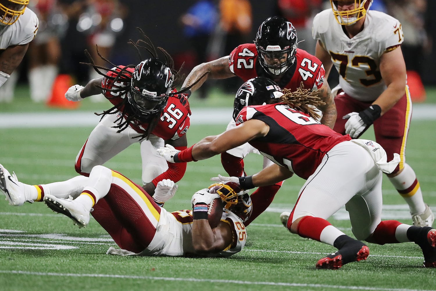 Photos: Falcons host Redskins in exhibition