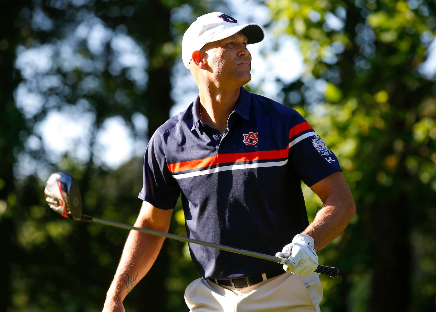 Photos: Bulldogs’ Kirby Smart tackles golf at Chick-fil-A Peach Bowl Challenge