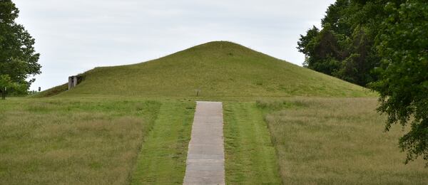 The Ocmulgee National Monument in Macon.