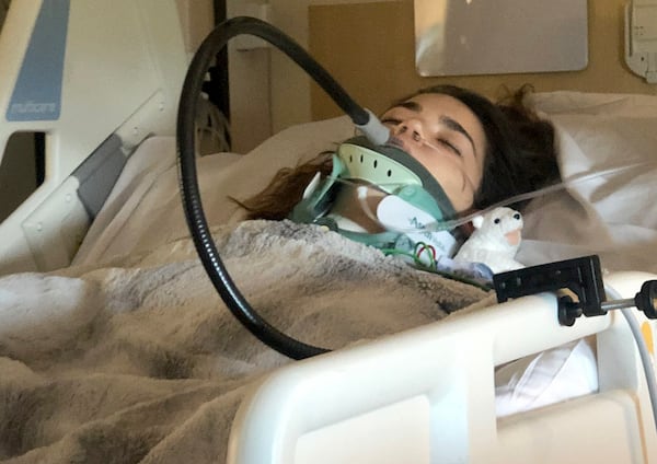 Eden Schroeder, 18, is in the intensive care unit of Lee Memorial Hospital in Florida.