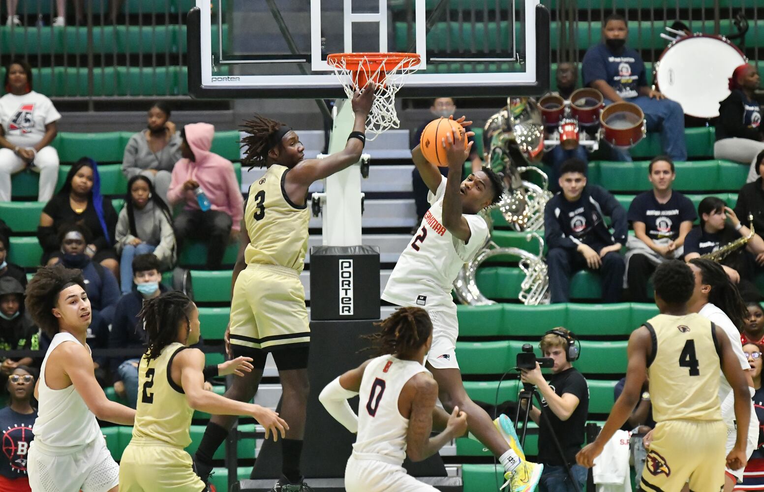 HS basketball playoffs: Pebblebrook vs. Berkmar boys