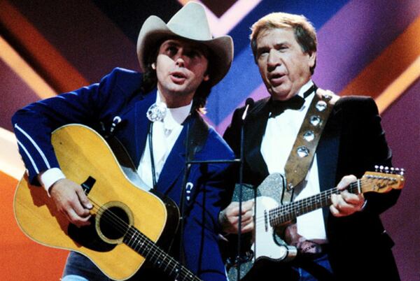 Dwight Yoakam and Buck Owens