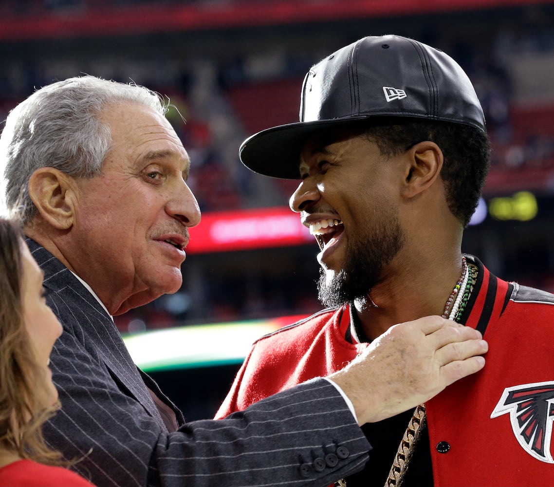 Photos: Arthur Blank and wife at Super Bowl