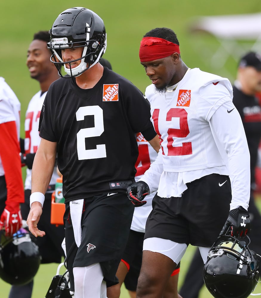 Photos: Falcons open minicamp without Julio Jones