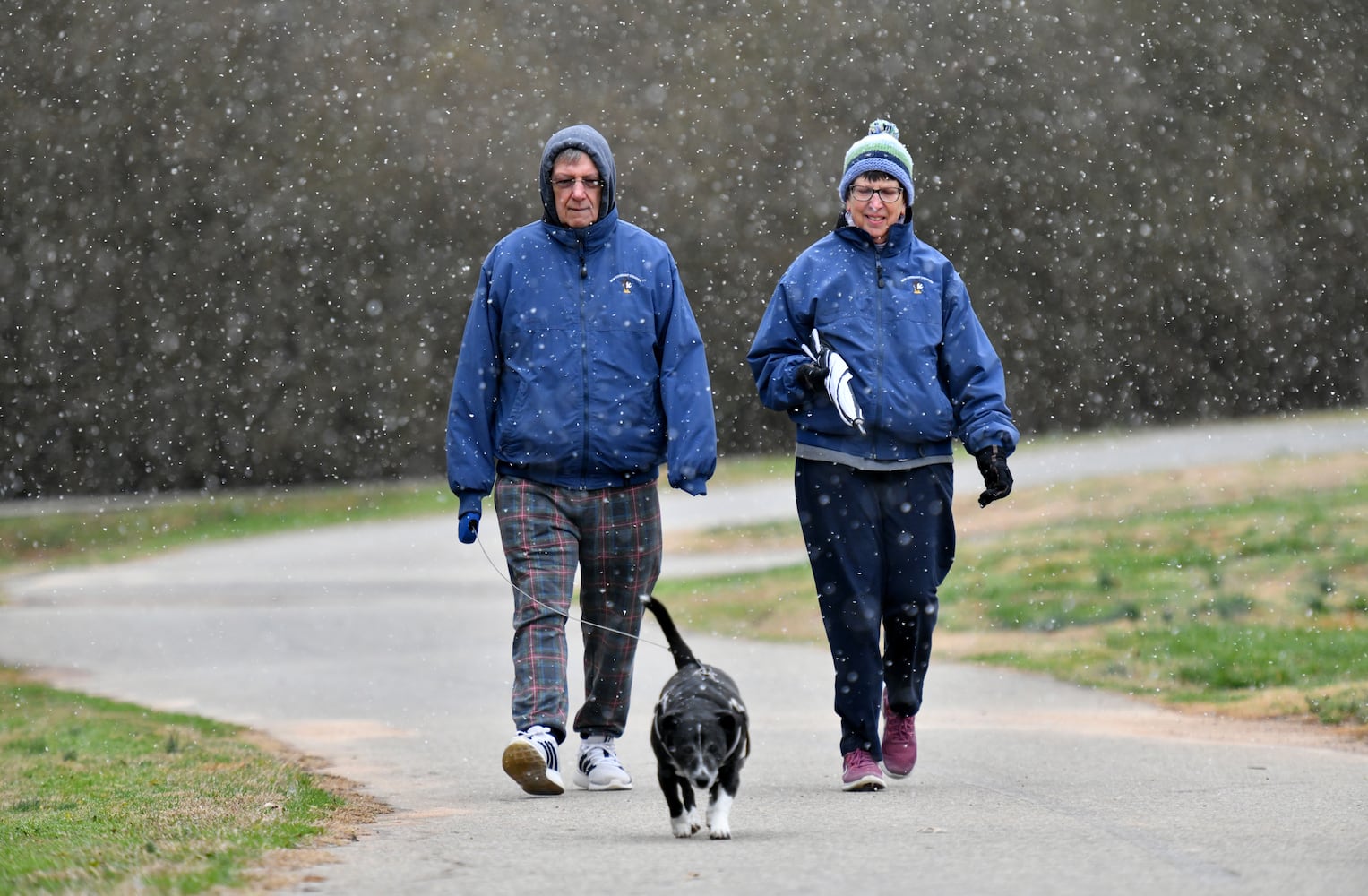 PHOTOS: Snow scenes in metro Atlanta, North Georgia