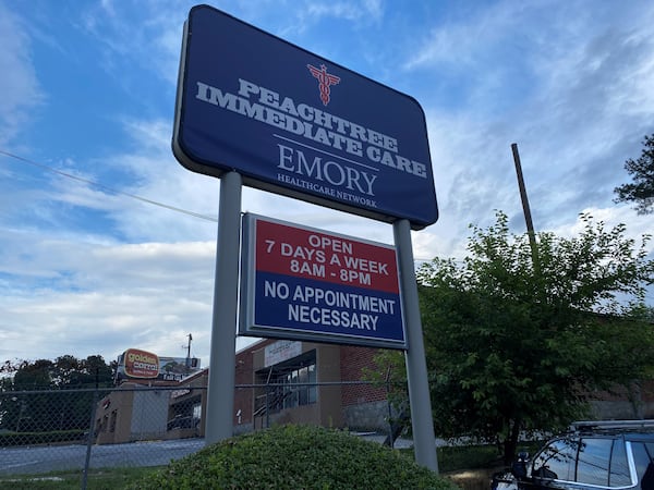 Peachtree Immediate Care is the urgent care chain in Emory Healthcare's network. (PHOTO by Ariel Hart)